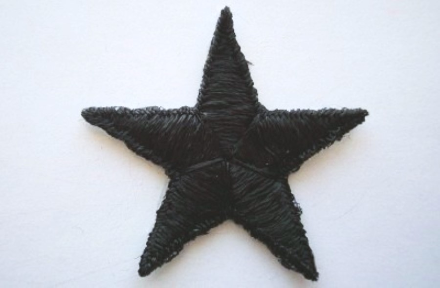 Black Star Applique