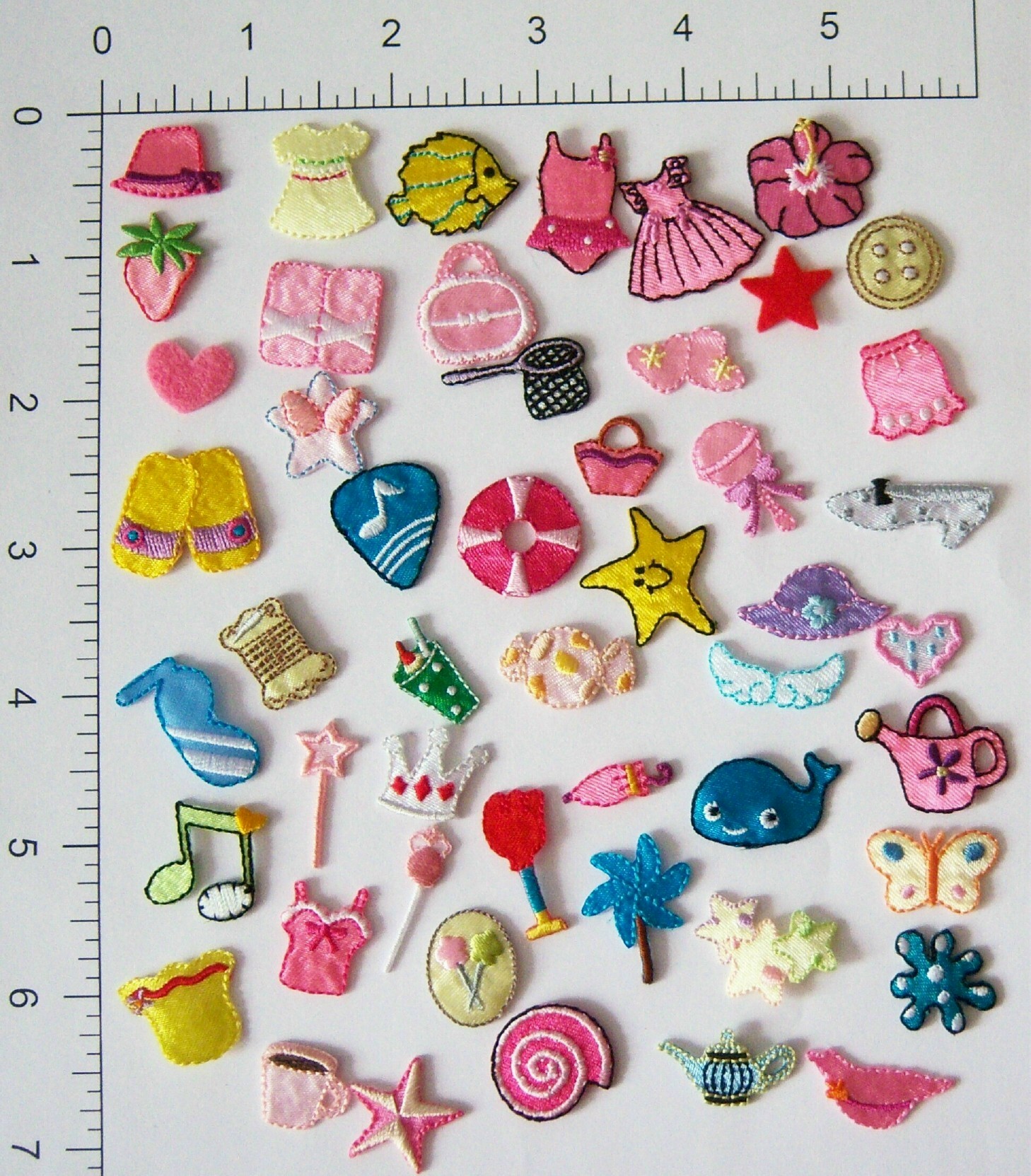 Doll 50 Applique Assortment For Girls