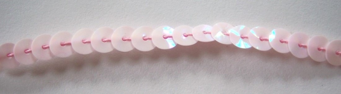 Pink Iridescent 6mm Sequin Strand