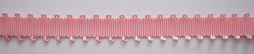 Apricot Picot Acetate 1/2" Grosgrain Ribbon