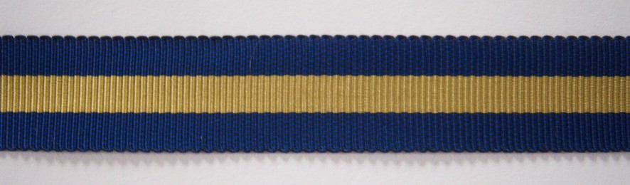 Century/Gold Stripe 5/8" Acetate Ribbon