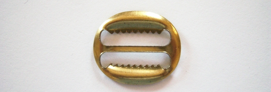 Gold 7/8" x 1" Grip 3/4" Buckle