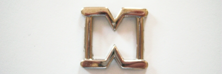 Nickel 11/16" Metal Slide Buckle