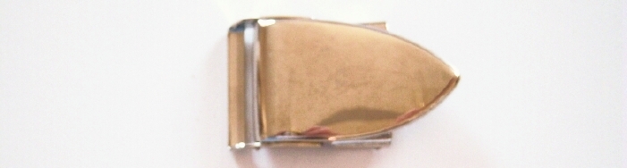 Nickel 1" Adjustable Metal Buckle