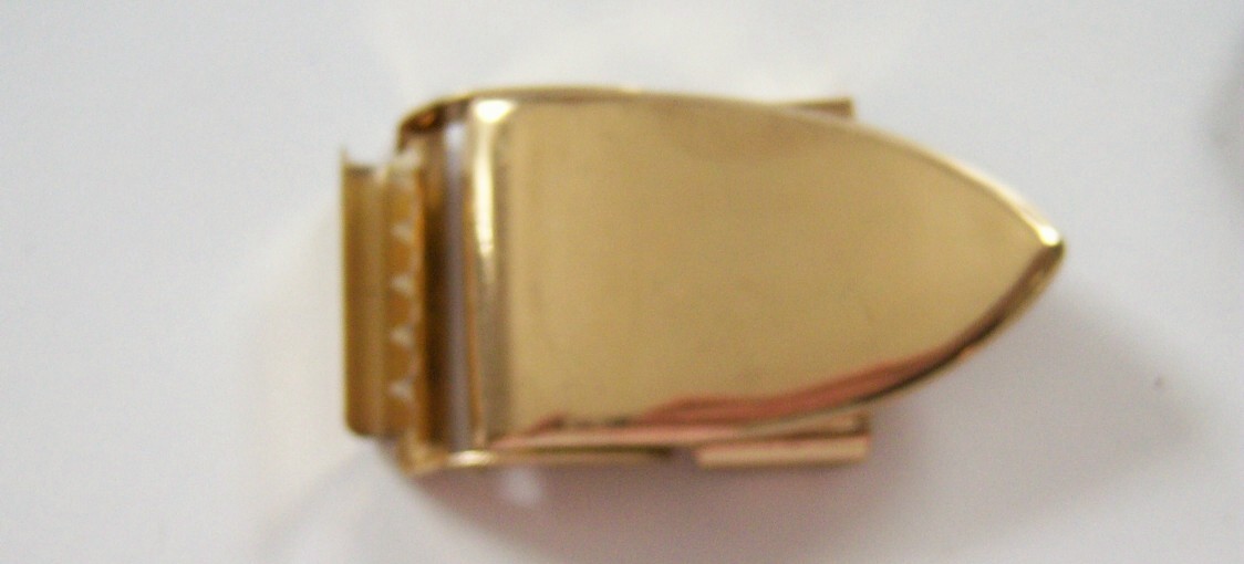 Gold 1" Adjustable Metal Buckle