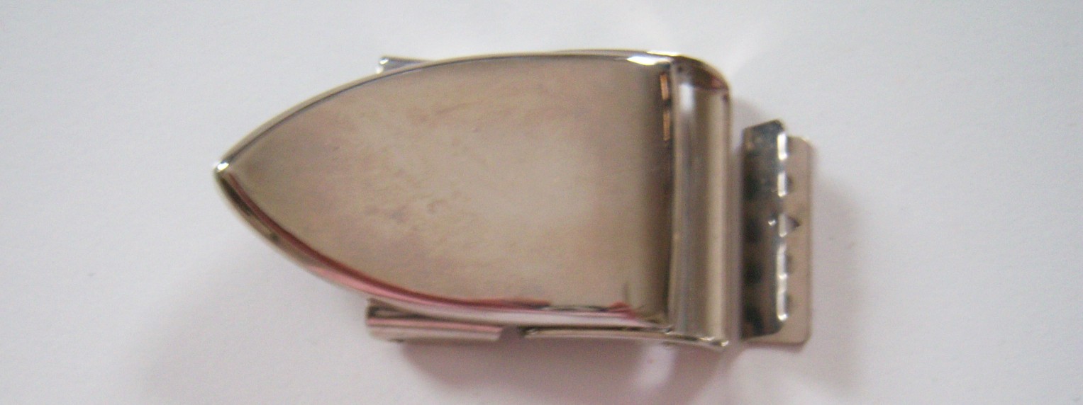 Nickel 1" Adjustable Metal Buckle