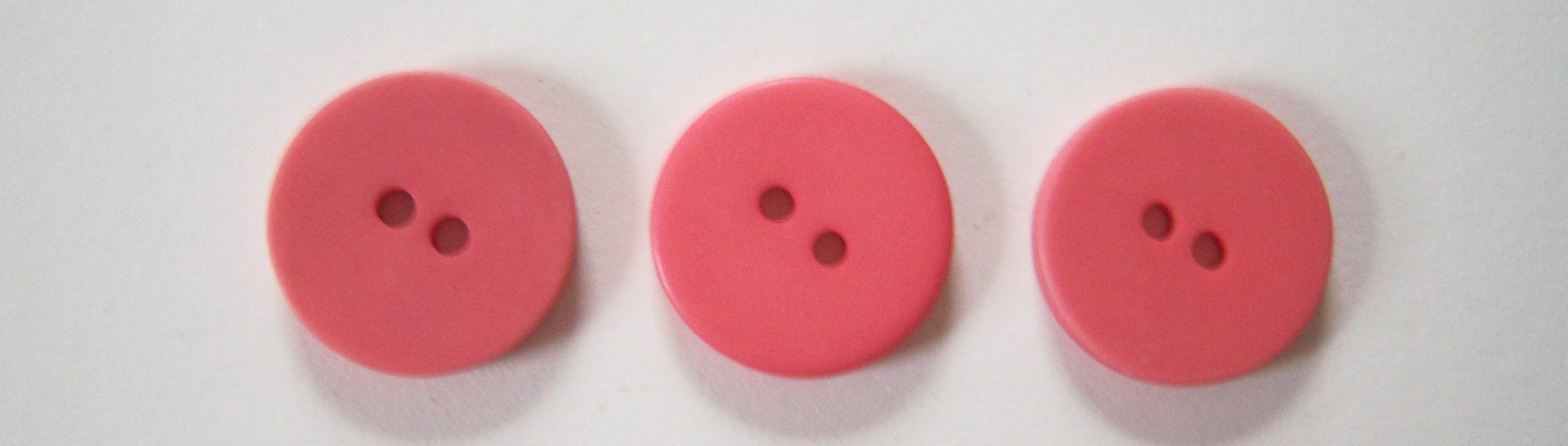 Matte Coral 3/4" Button
