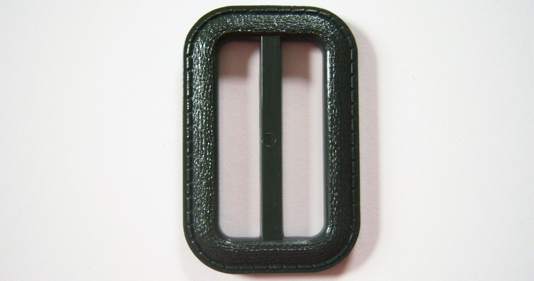 Dk Olive 2" Bar Plastic 1 3/4"x2 3/4" Buckle