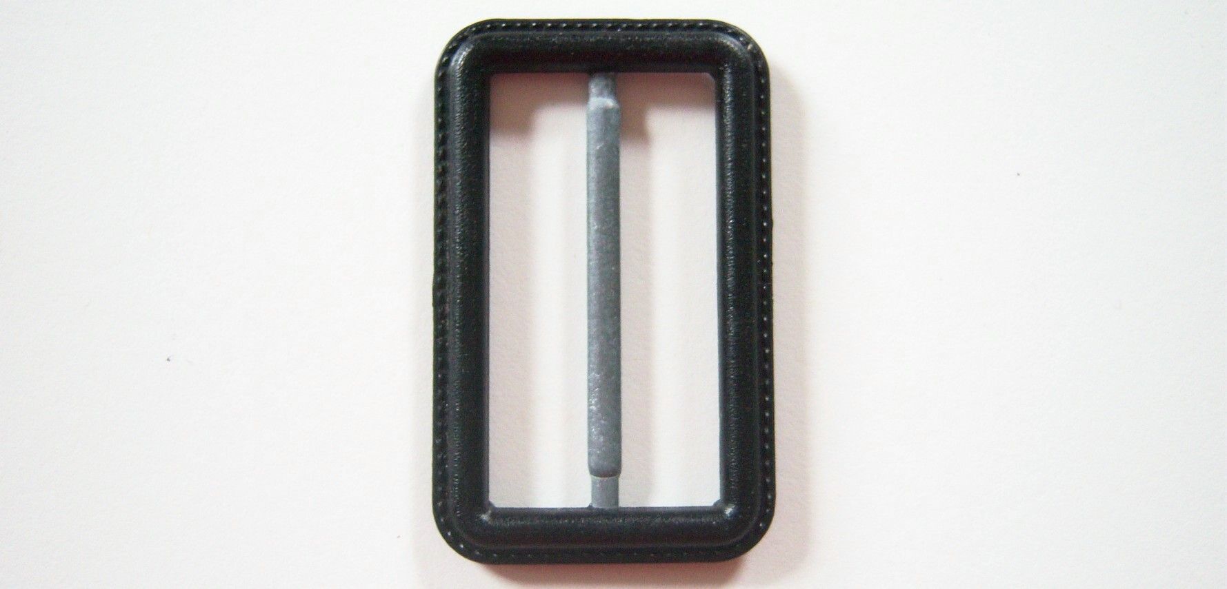 Black 2 3/8" Bar Plastic 1 3/4"x3" Buckle