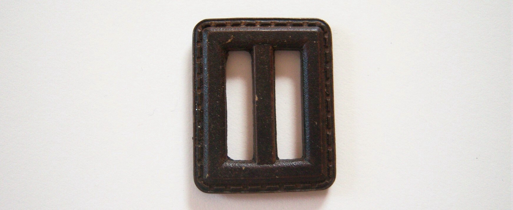 Dk Brown 1" Bar Plastic Buckle