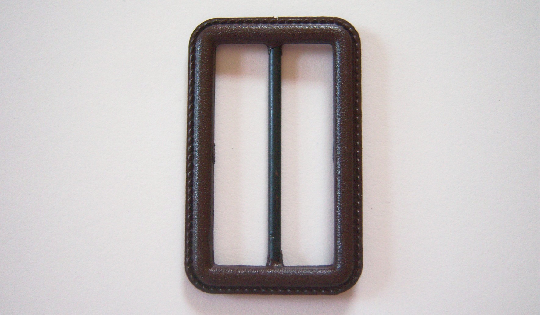 Brown 1 1/2" x 2 1/2" Plastic Buckle