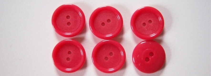 Strawberry 3/4" 2 Hole Button