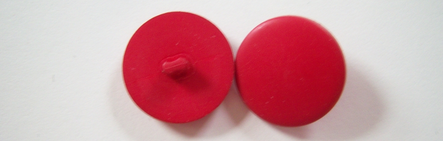 Matte Red 1" Two Buttons