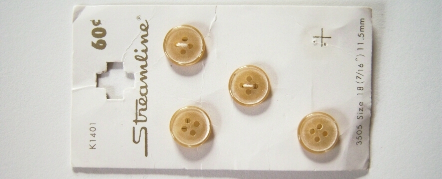 Golden Beige 7/16" Card