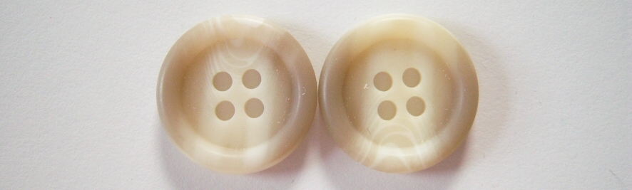 Beige/Tan 3/4" Button