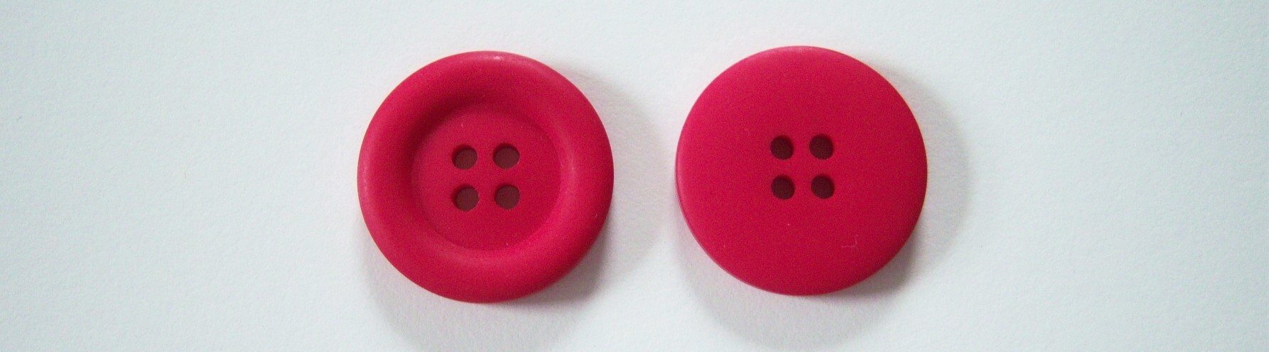 Shocking Pink 1" Two Buttons - oebnpr1