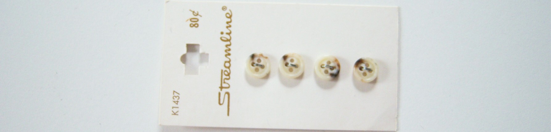 Beige Marbled 3/8" Card