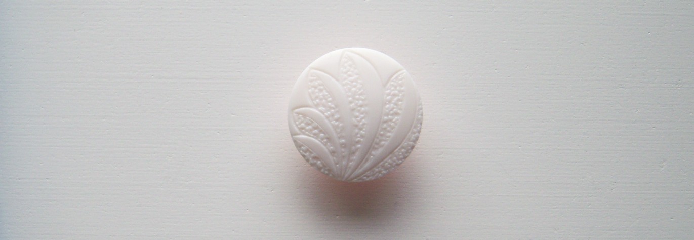 Off White 13/16" Poly Shank Button