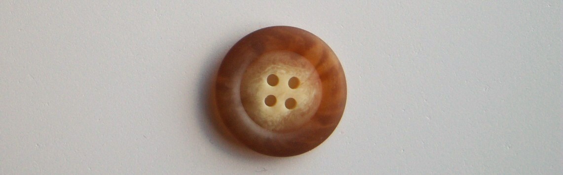 Caramel/Cream 1" Button