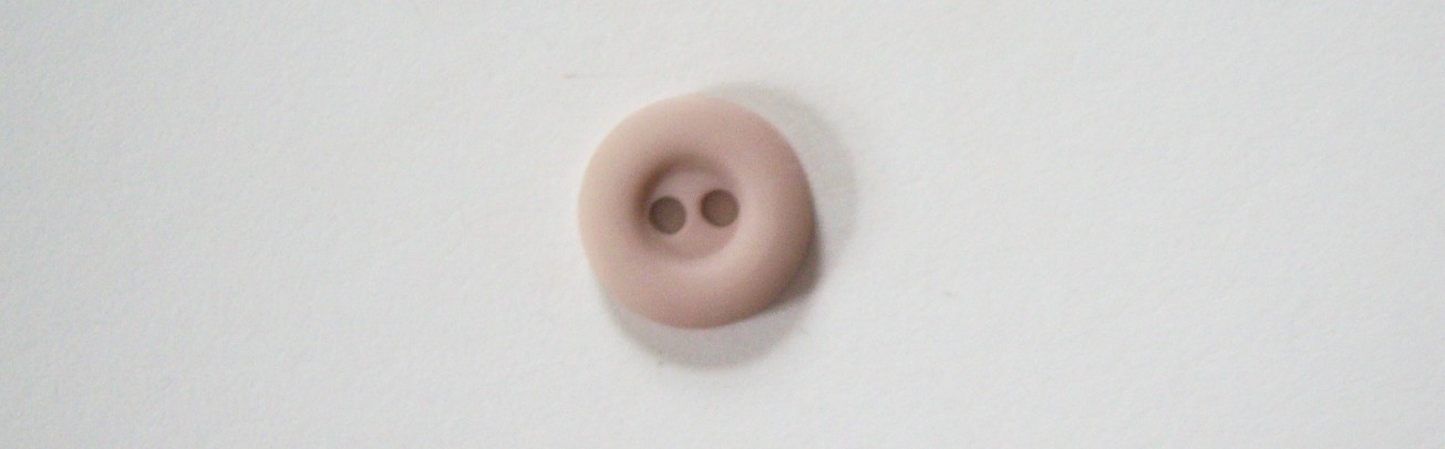 Matte Light Tan 9/16" 2 Hole Button