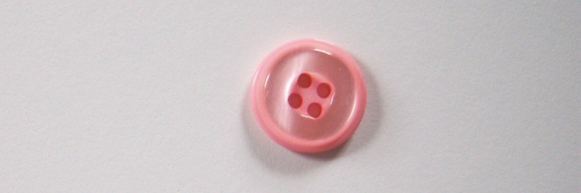Candy Pink Pearlized 11/16" 4 Hole Button