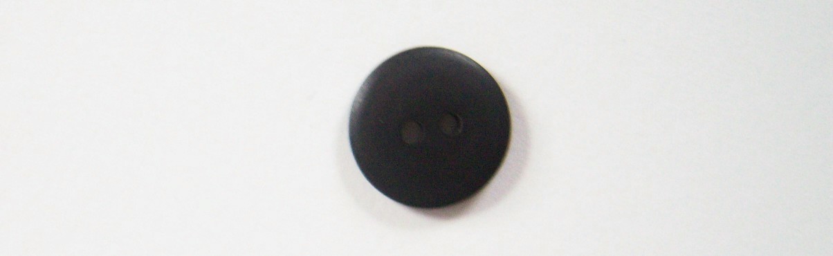 Matte Black 5/8" Poly Button