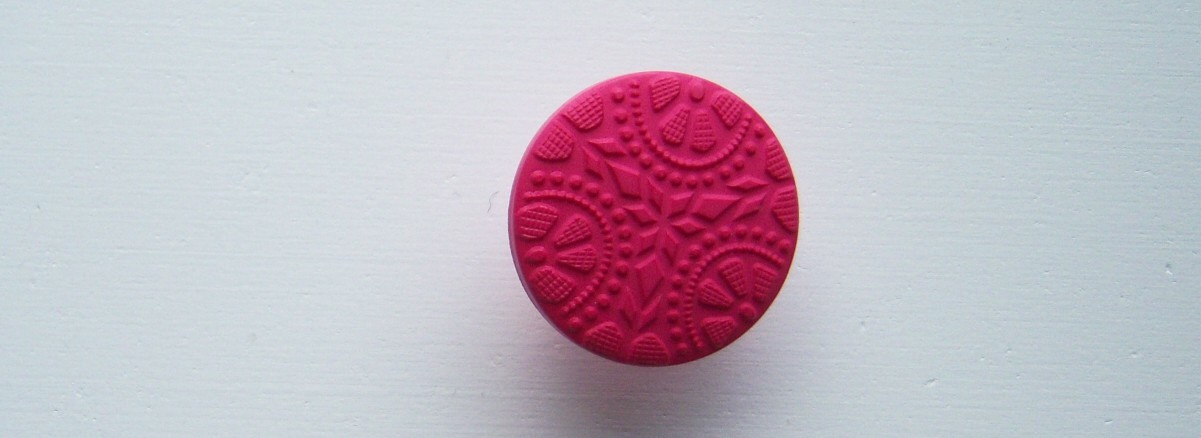 Shocking Pink 13/16" Shank Button
