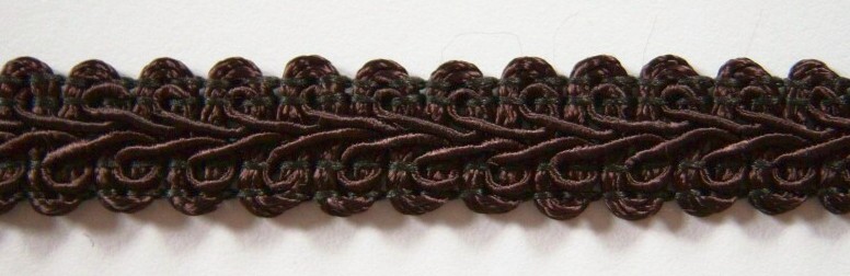 Dark Chocolate 7/16" Gimp Braid