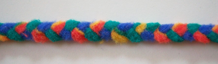 Copen/Teal 1/2" Fleece Cord