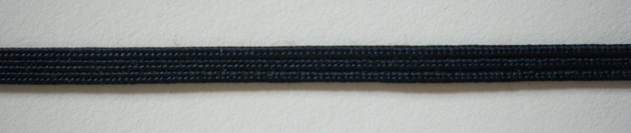 Dark Navy 3/16" Middy Braid