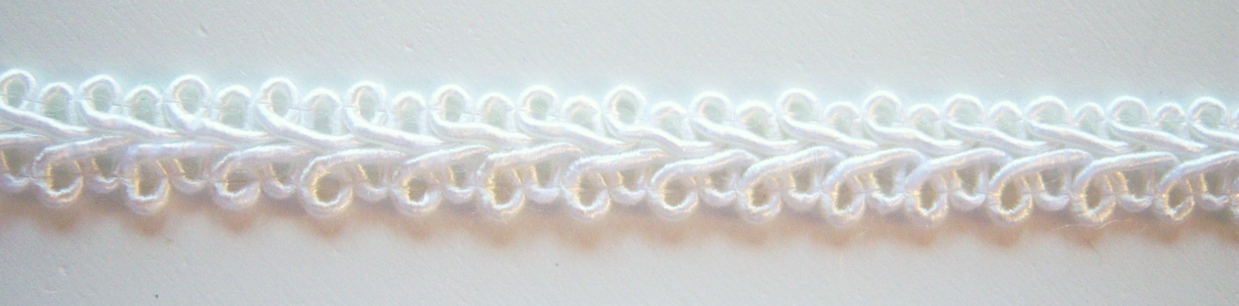 White 5/16" Gimp Braid