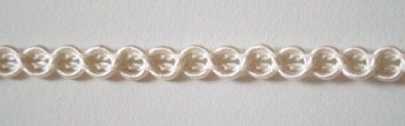 Ivory 1/4" Circle Braid