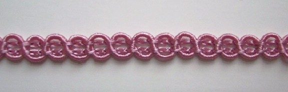 Mauve 1/4" Circle Braid