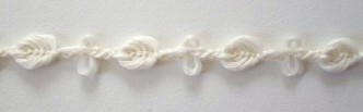 Matte Ivory 5/16" Rosebraid