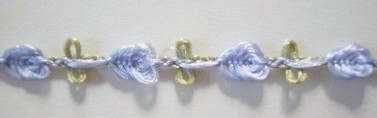 Iris/Sage 5/16" Rosebraid