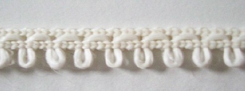 Ivory 5/16" Loop Braid