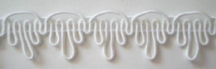 White 3/4" Polypro Hand Braid