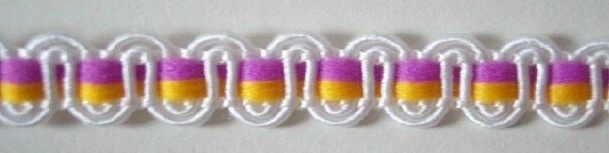 Sunset/Orchid 5/16" Braid