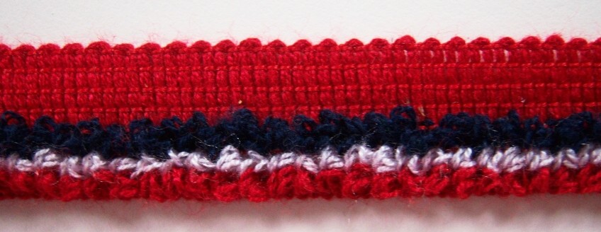 Crimson Stripe 3/4" Piping