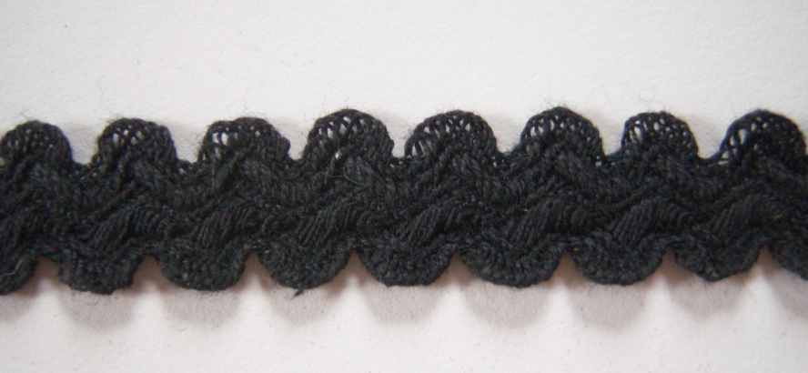 Black Shell 5/8" Nylon Lace