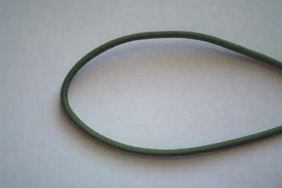 Olive 1/8 Inch Cord Elastic