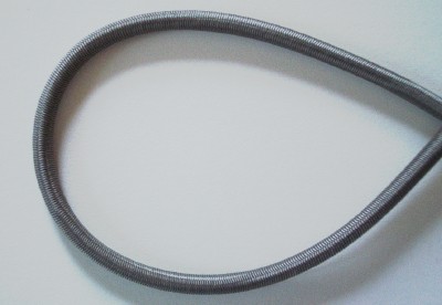 Smoke 3/16 Inch Cord Elastic