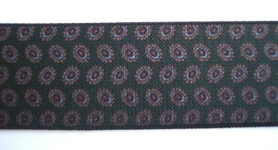 Hunter Print 1 3/8 Inch Belt Elastic