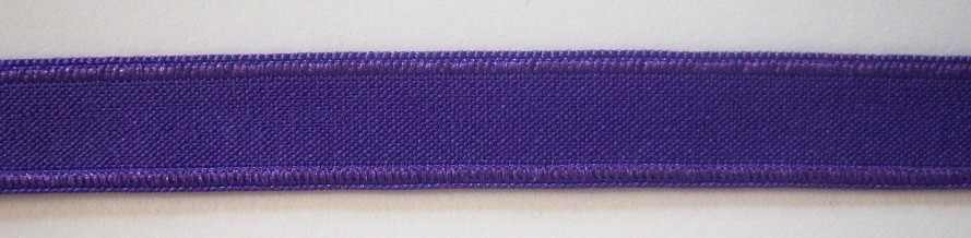 Purple 7/16 Inch Sponge Back Elastic