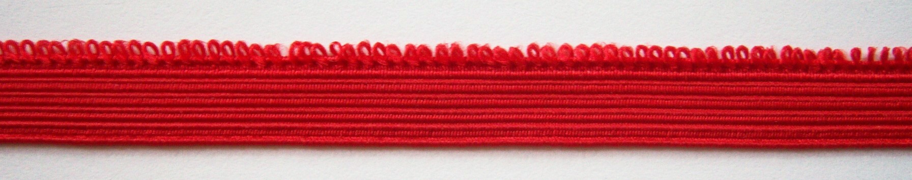 Red Picot 7/16 Inch Elastic