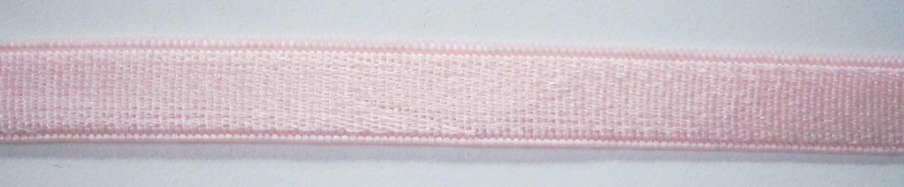 Pink Mirage Satin 3/8  Inch Sponge Back Elastic