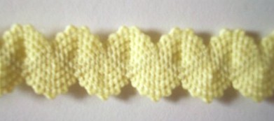 ellow 5/8 Inch Wavy Elastic
