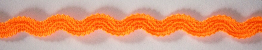 Neon Orange 5/16 Inch Elastic