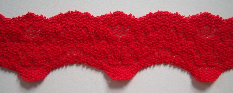Scarlet Scallop 1 7/8" Stretch Lace