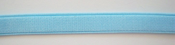 Somet Blue Satin 7/16 Inch Sponge Back Elastic